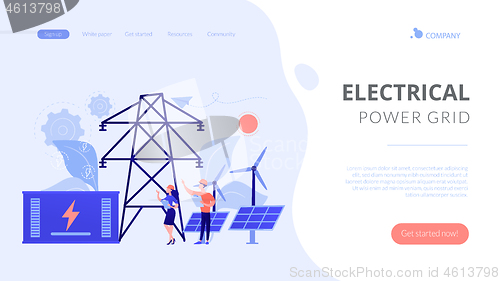 Image of Energy storage concept landing page.