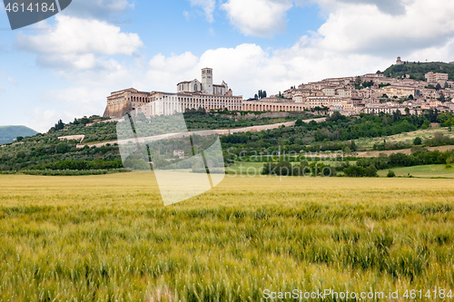 Image of Assisi in Italy Umbria