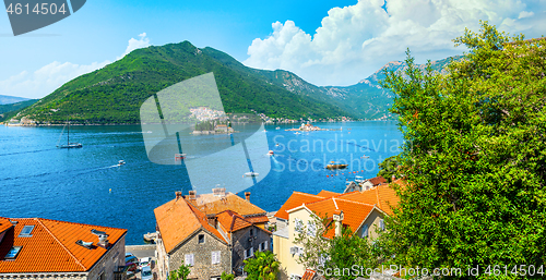 Image of Bay of Kotor in spring