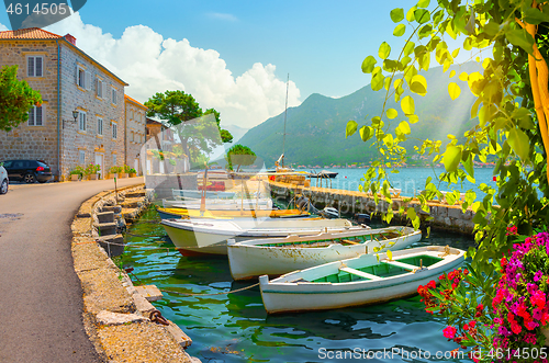 Image of Perast in spring