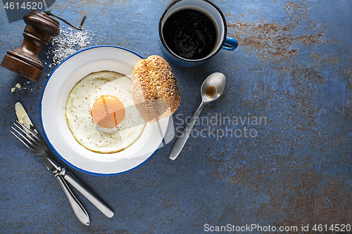 Image of Fried egg breakfast