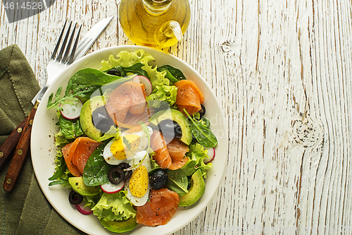 Image of Smoked salmon salad