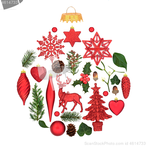 Image of Abstract Christmas Tree Decoration