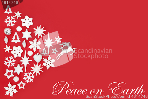 Image of Christmas Peace on Earth Background