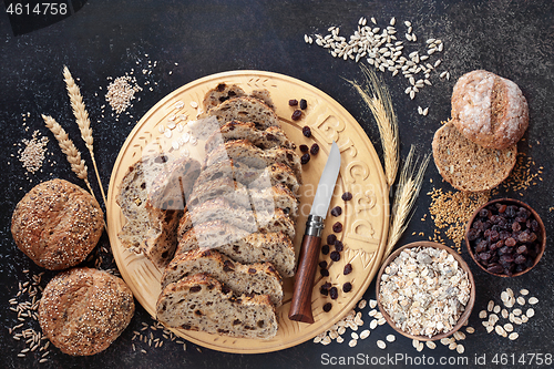 Image of High Fibre Rye Bread Health Food