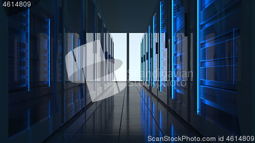 Image of data center