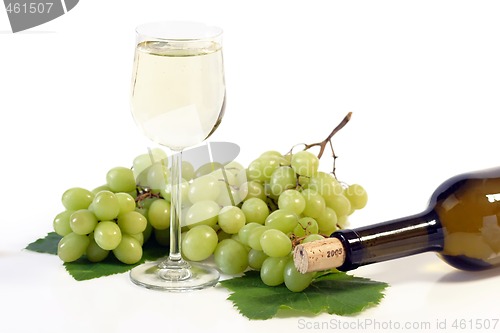 Image of Wine and Bottle