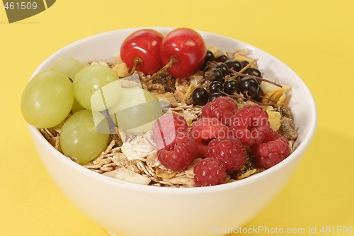 Image of Granola with Fruits