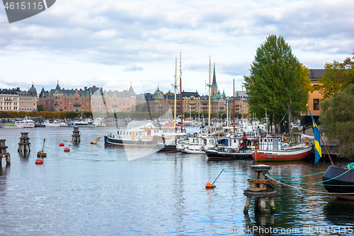 Image of Stockholm harbor