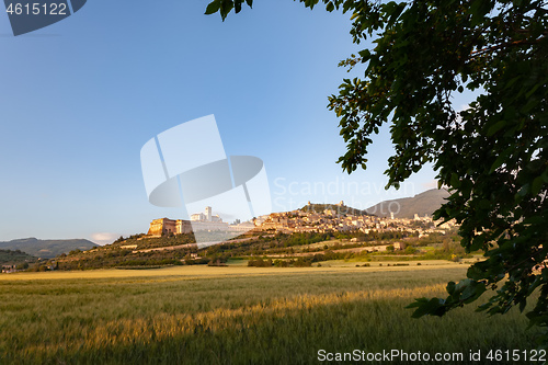 Image of Assisi in Italy Umbria