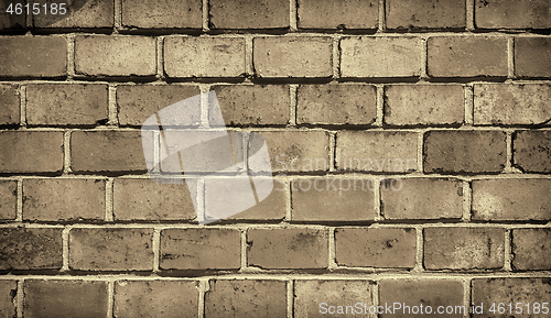 Image of Background of old vintage brick wall