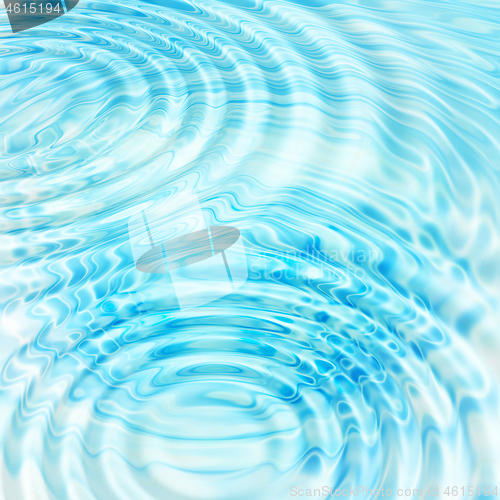 Image of Abstract blue water ripples background