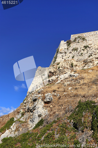 Image of Fortress Fortezza in Rethymno, Crete island, Greece