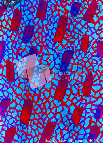 Image of background, red and blue