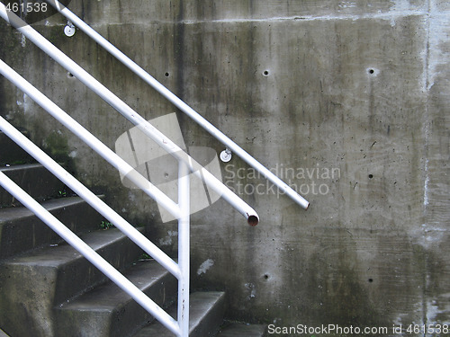 Image of concrete staircase