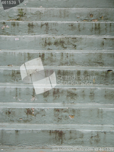 Image of old concrete steps