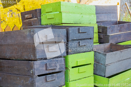 Image of Stack Boxes Crates