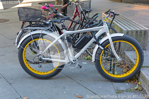 Image of Fat Tyres Electric Bicycle