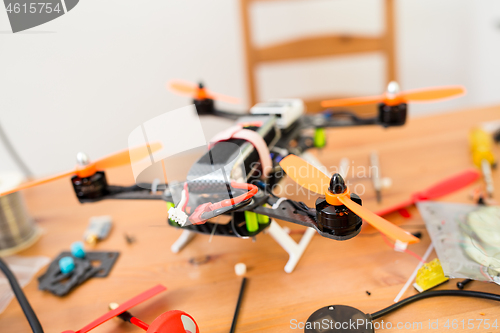 Image of Making of flying drone at home