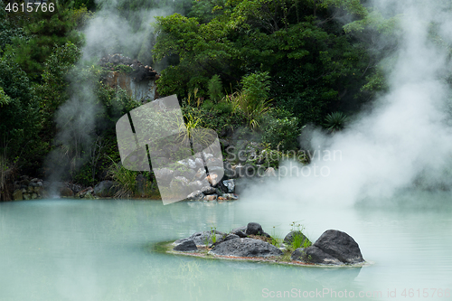 Image of Hot springs in Beppu of Japan