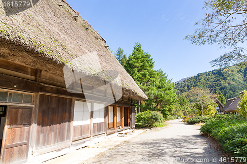 Image of Shirakawago old village in Japan