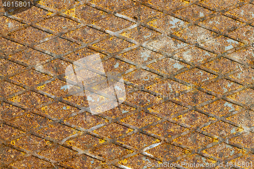 Image of Rusty metal, close-up