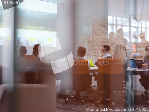 Image of Startup business team at a meeting