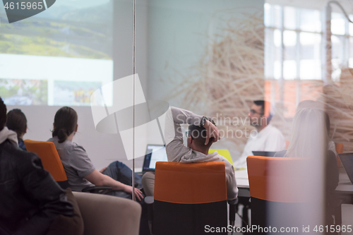 Image of Startup business team at a meeting