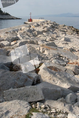 Image of Lighthouse in Prigradica, island Korcula, Croatia