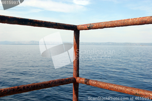 Image of Rusty fence