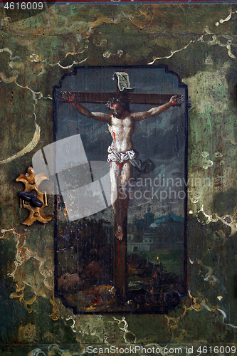 Image of Jesus crucified on the cross