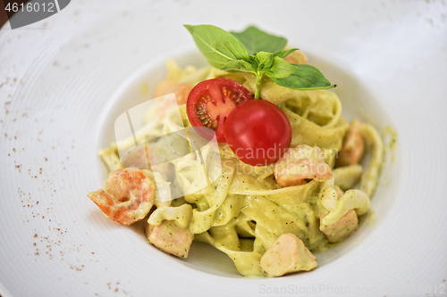 Image of Pasta with shrimp