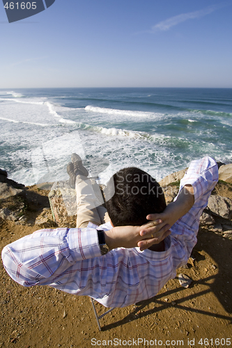 Image of Enjoying the Ocean view