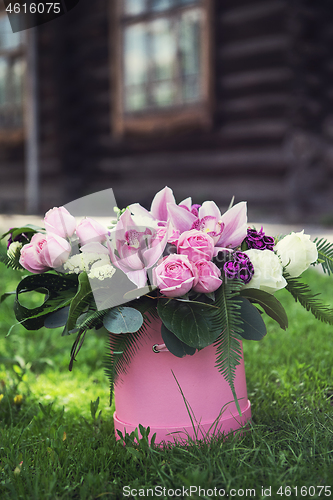 Image of bouquet of different flowers