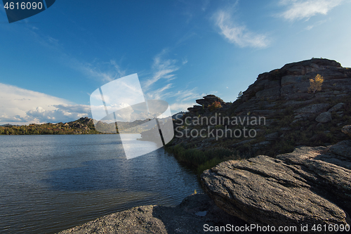 Image of Beauty view on Kolyvan lake