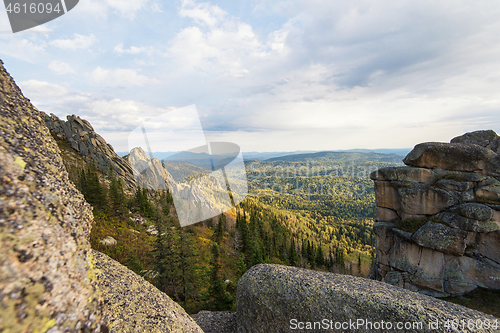 Image of Beauty view in mountains of Altai