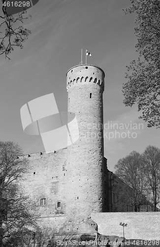 Image of Pikk Hermann tower of Toompea Castle, Tallinn, Estonia