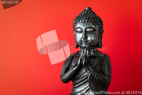 Image of buddha statue sign for peace and wisdom
