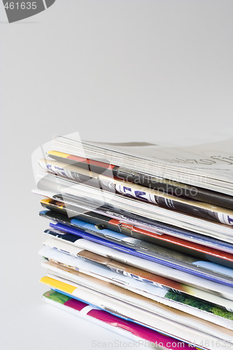 Image of Pile of Magazines