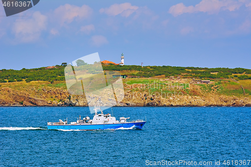 Image of Patrol Boat in the Sea