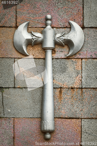 Image of Decorative Element in the Form of an Ax