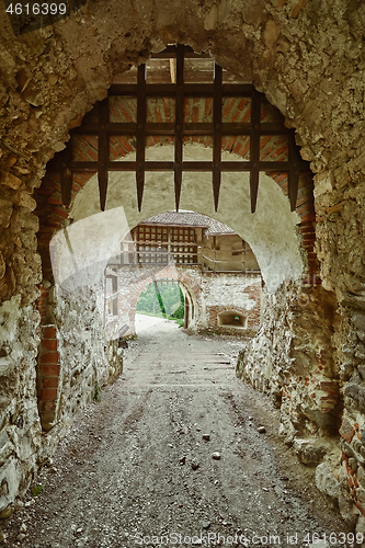 Image of Rasnov Citadel in Romania