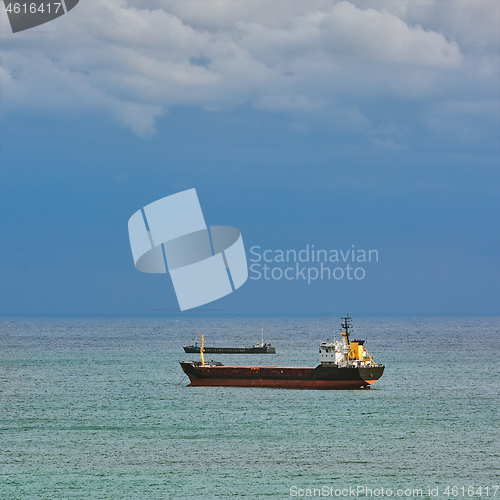 Image of General Cargo Ship in the Sea