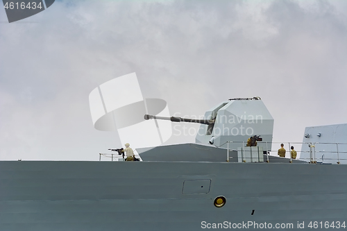 Image of 4.5 inch Mark 8 Naval Gun System