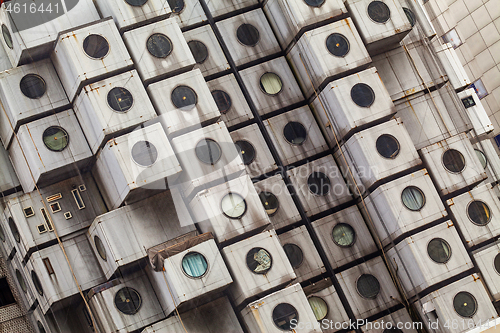 Image of The Nakagin Capsule Tower mixed-use residential and office tower