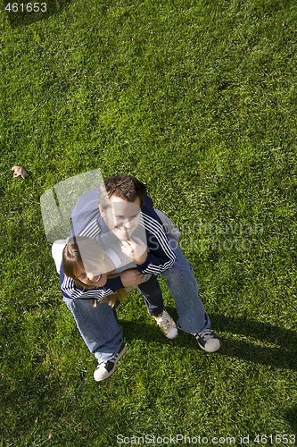 Image of Romantic couple outdoor