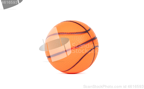 Image of Miniature basket ball isolated