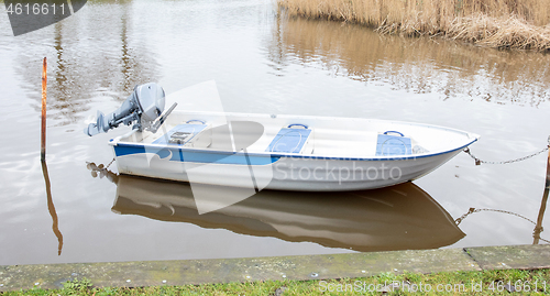 Image of Small boat in the water