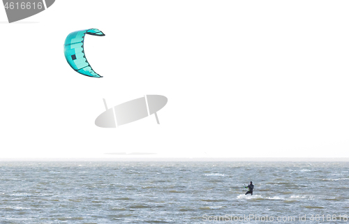 Image of Kitesurfing on the waves