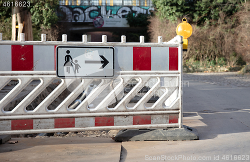 Image of Repair of pedestrian footpath